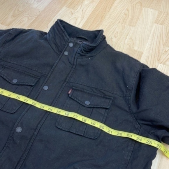 Levi’s Men Cotton Twill Jacket size XL color Black - Picture 14 of 16